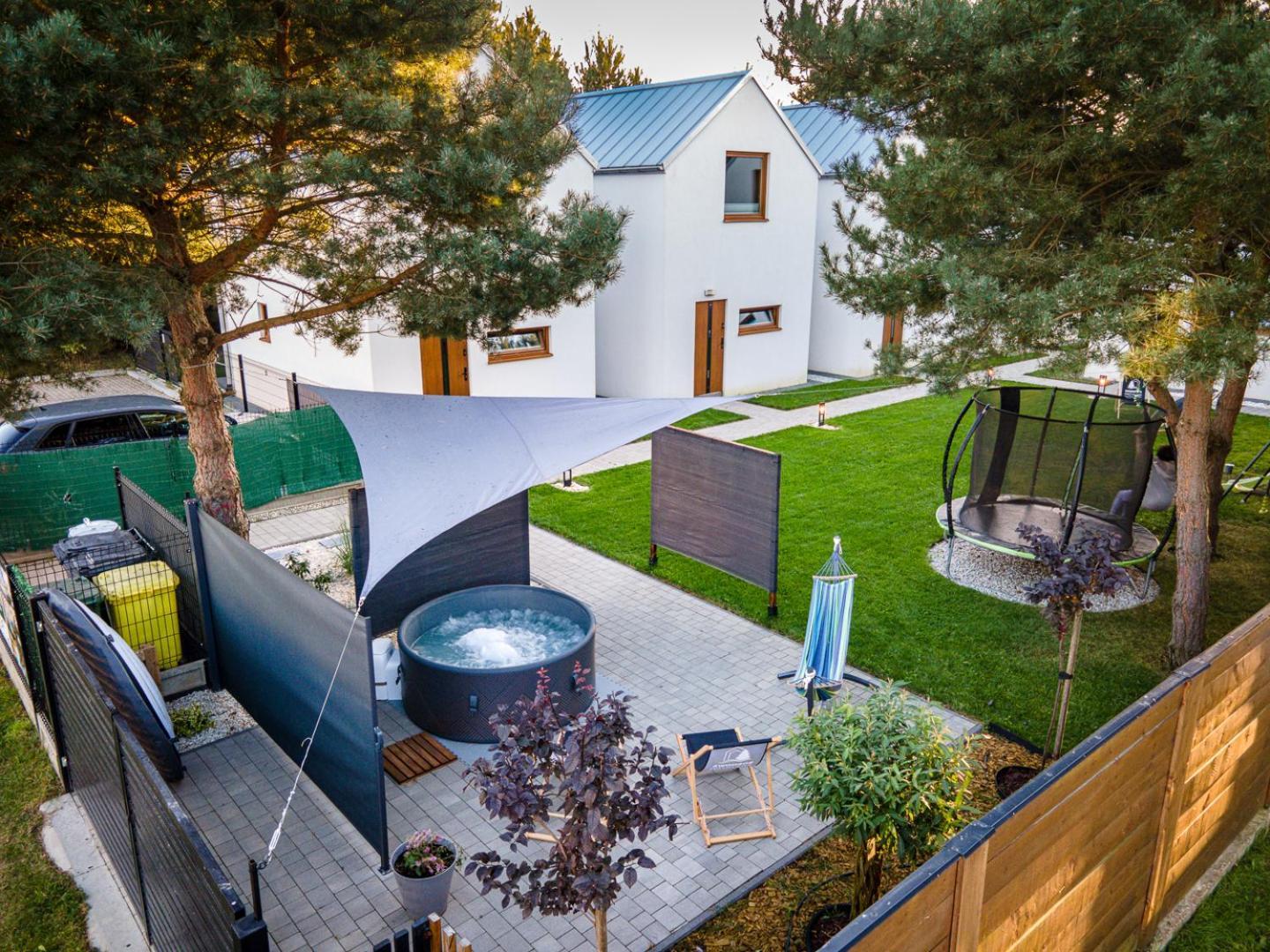 Nowoczesne Domki Sosnowa Przystan W Rozewiu Z Jacuzzi Jastrzębia Góra Exterior foto